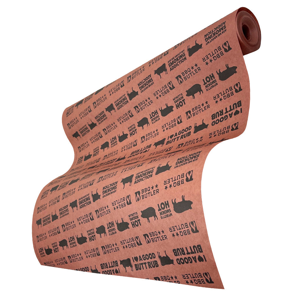 Bear Paw Pink Butcher Paper/Smoking Wrap, 24 x 150' D&B Supply