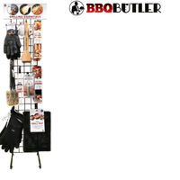 BBQ Butler Grid Display with Product (Single Side Product Display)