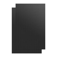 Grilling Mats - Non-Stick Solid Black - Two Count