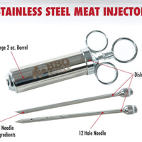 Meat Injector - Stainless Steel