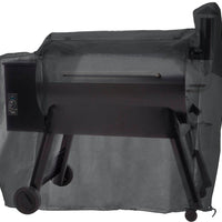 Pellet smoker grill cover