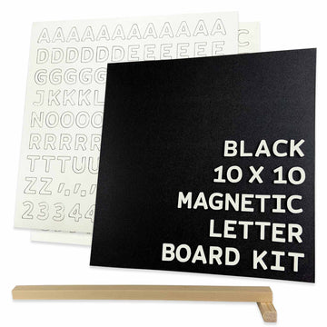 black magnetic board